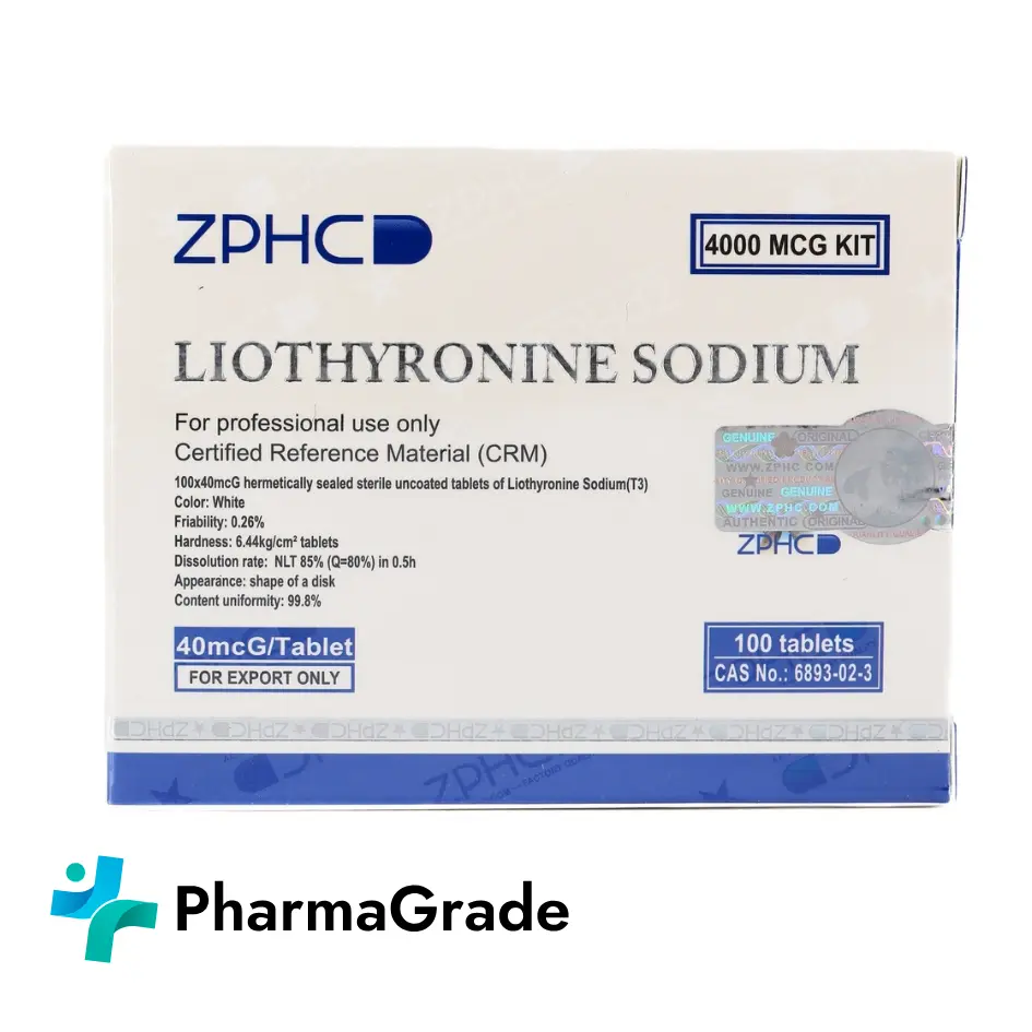 LIOTHYRONINE SODIUM (T3) 40 MCG/TAB ZPHC