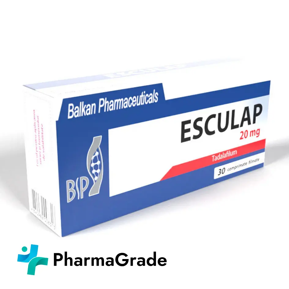 ESCULAP (TADALAFIL 20MG) 30 TAB Balkan